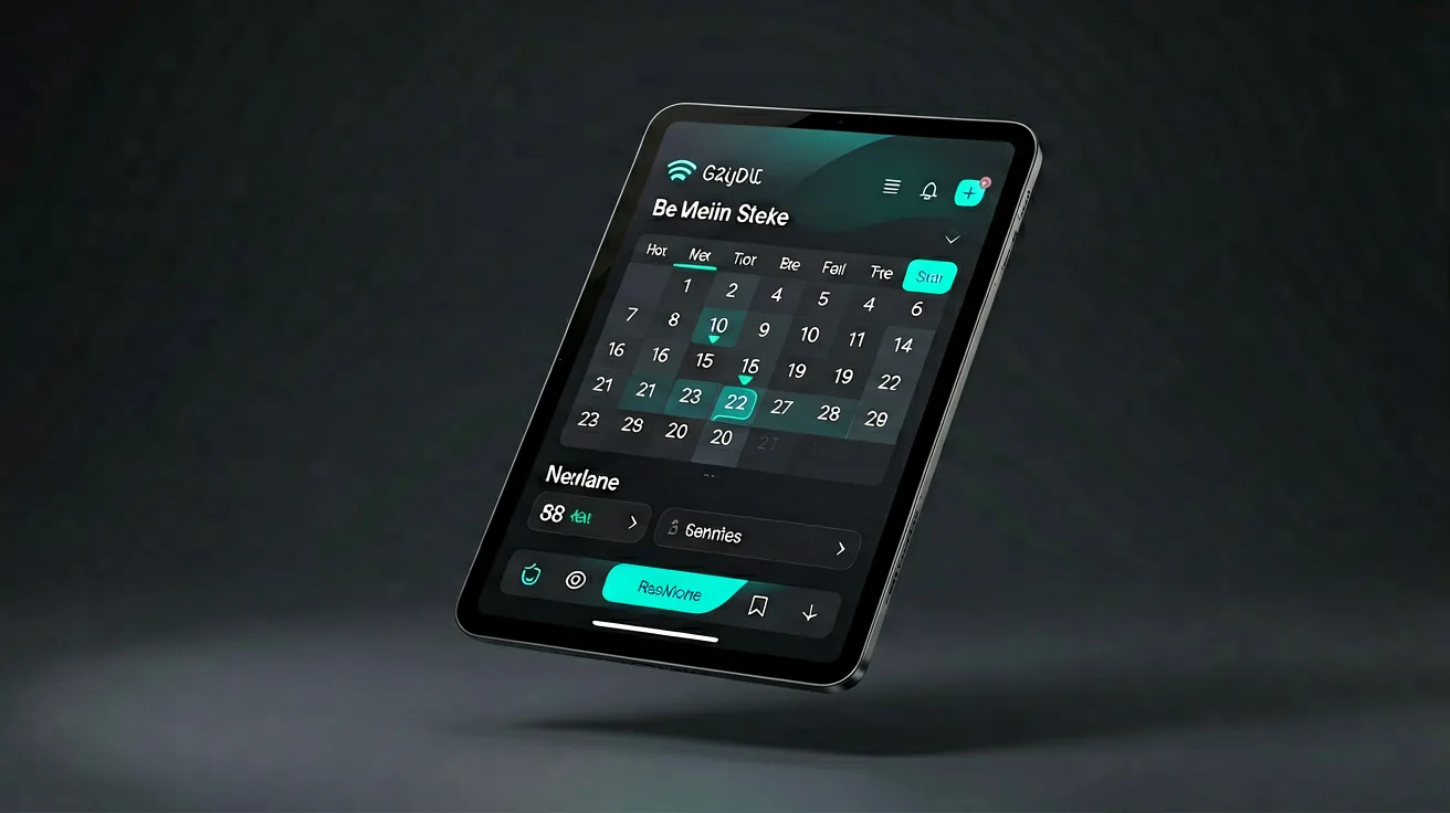 Booking scheduler mobile app